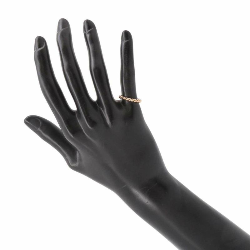 ヴァンクリーフ&アーペル リング ペルレ ゴールドパール ミディアム K18PGピンクゴールド サイズ48 VCARN9PB48