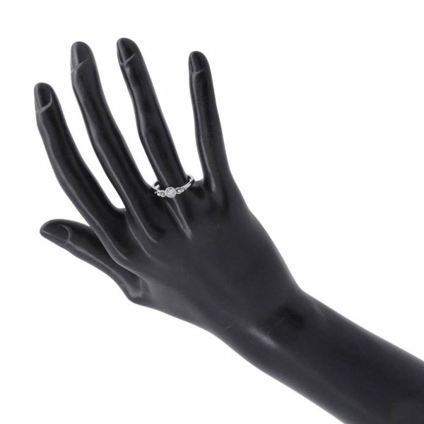 ティファニー リング スワン リング ダイヤモンド Pt950プラチナ リングサイズ約12号 Tiffany&Co. ジュエリー