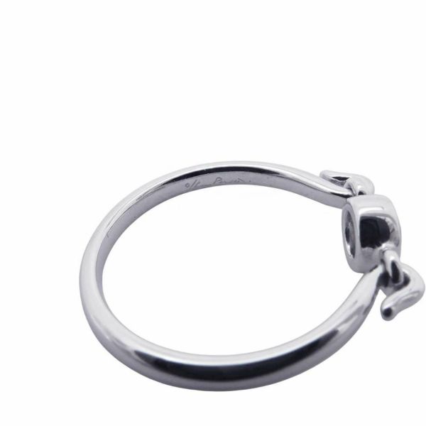 ティファニー リング スワン リング ダイヤモンド Pt950プラチナ リングサイズ約12号 Tiffany&Co. ジュエリー