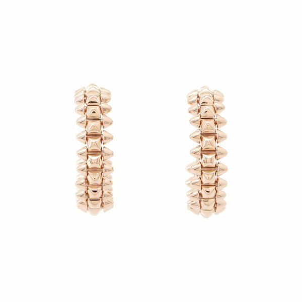 カルティエ ピアス クラッシュ ドゥ カルティエ イヤリング SM K18PGピンクゴールド B8301415 Cartier