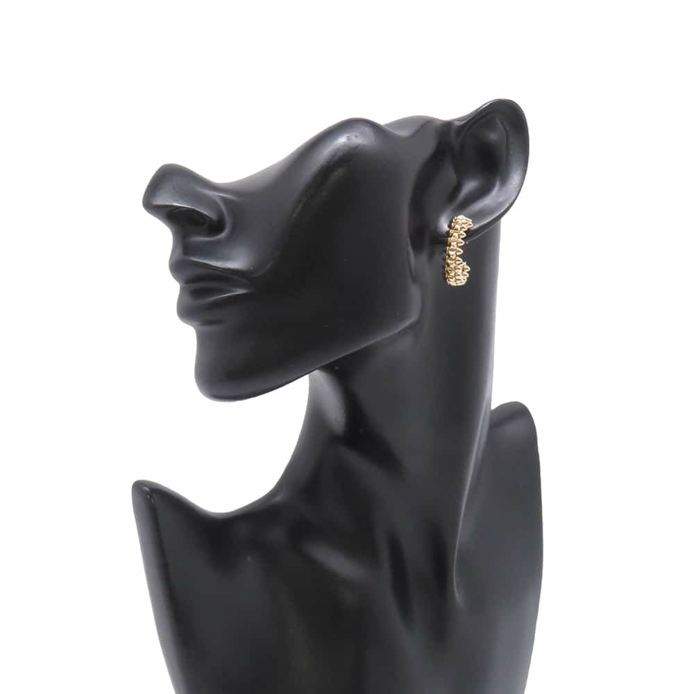 カルティエ ピアス クラッシュ ドゥ カルティエ イヤリング SM K18PGピンクゴールド B8301415 Cartier
