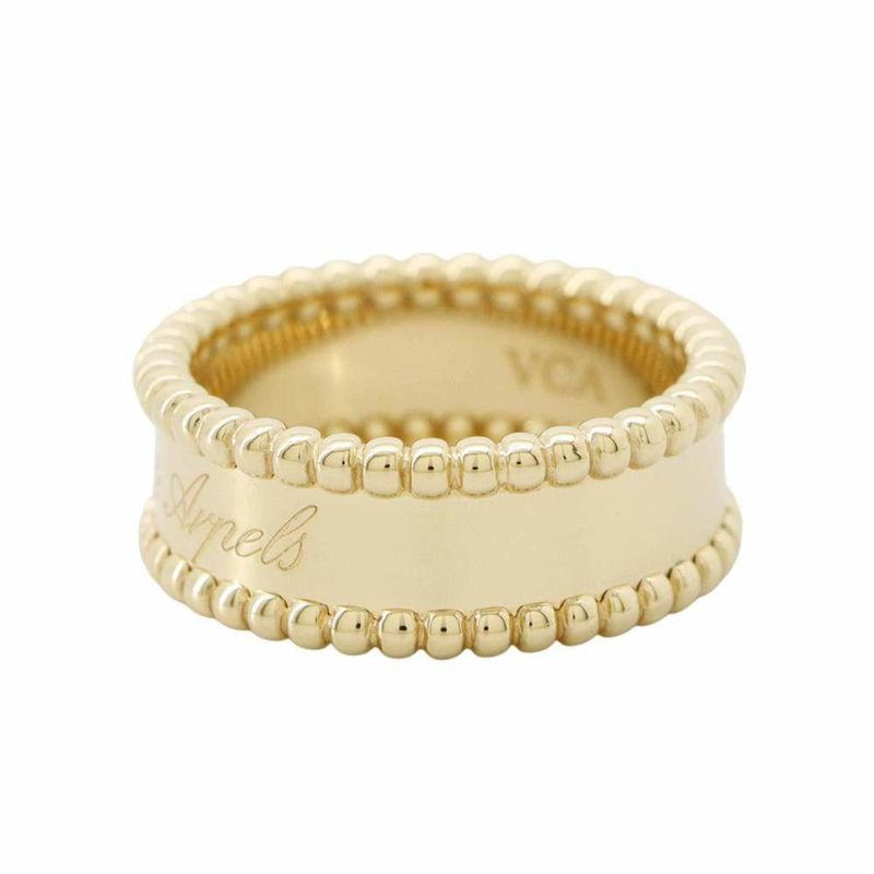 ヴァンクリーフ&アーペル リング ペルレ シニアチュール リング K18YG リングサイズ53 VCARO3Y600 Van Cleef & Arpels