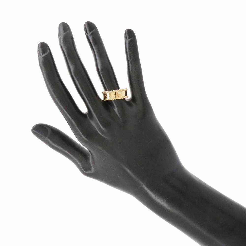 ヴァンクリーフ&アーペル リング ペルレ シニアチュール リング K18YG リングサイズ53 VCARO3Y600 Van Cleef & Arpels