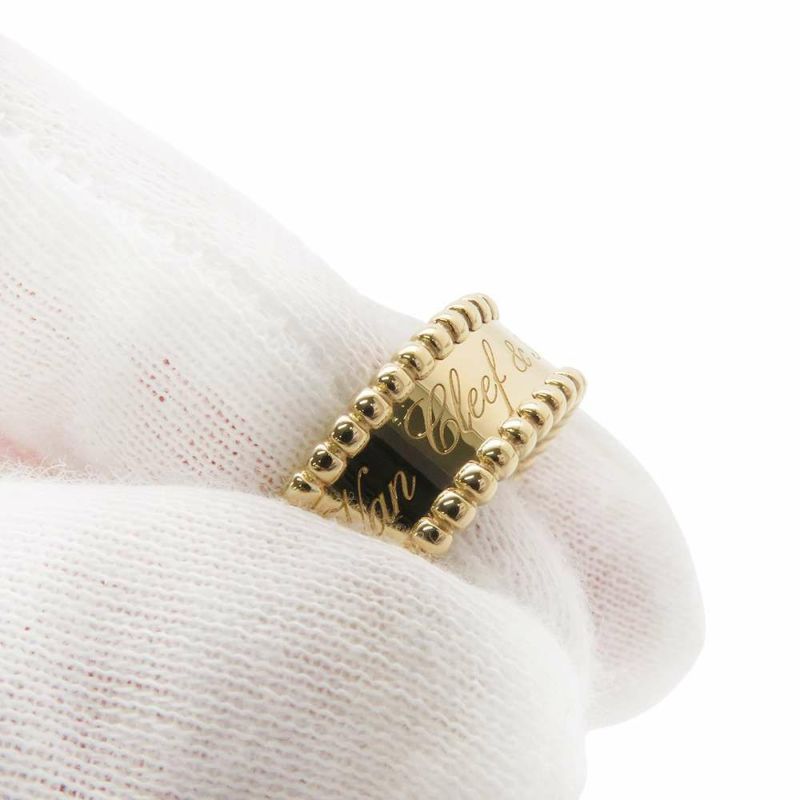 ヴァンクリーフ&アーペル リング ペルレ シニアチュール リング K18YG リングサイズ53 VCARO3Y600 Van Cleef & Arpels