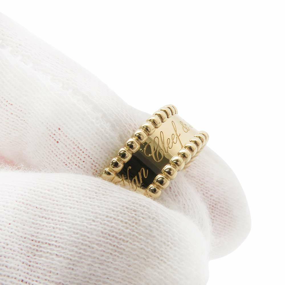 ヴァンクリーフ&アーペル リング ペルレ シニアチュール リング K18YG リングサイズ53 VCARO3Y600 Van Cleef & Arpels