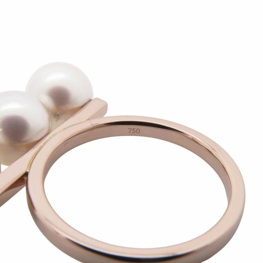 タサキ リング バランス ネオ リング あこや真珠 K18SGサクラゴールド リングサイズ約14号 R-4814-18KSG TASAKI 指輪