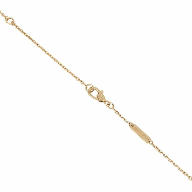 ヴァンクリーフ&アーペル ネックレス ヴィンテージ アルハンブラ ペンダント オニキス K18YGイエローゴールド VCARA45800