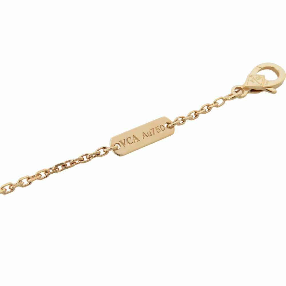 ヴァンクリーフ&アーペル ネックレス ヴィンテージ アルハンブラ ペンダント オニキス K18YGイエローゴールド VCARA45800