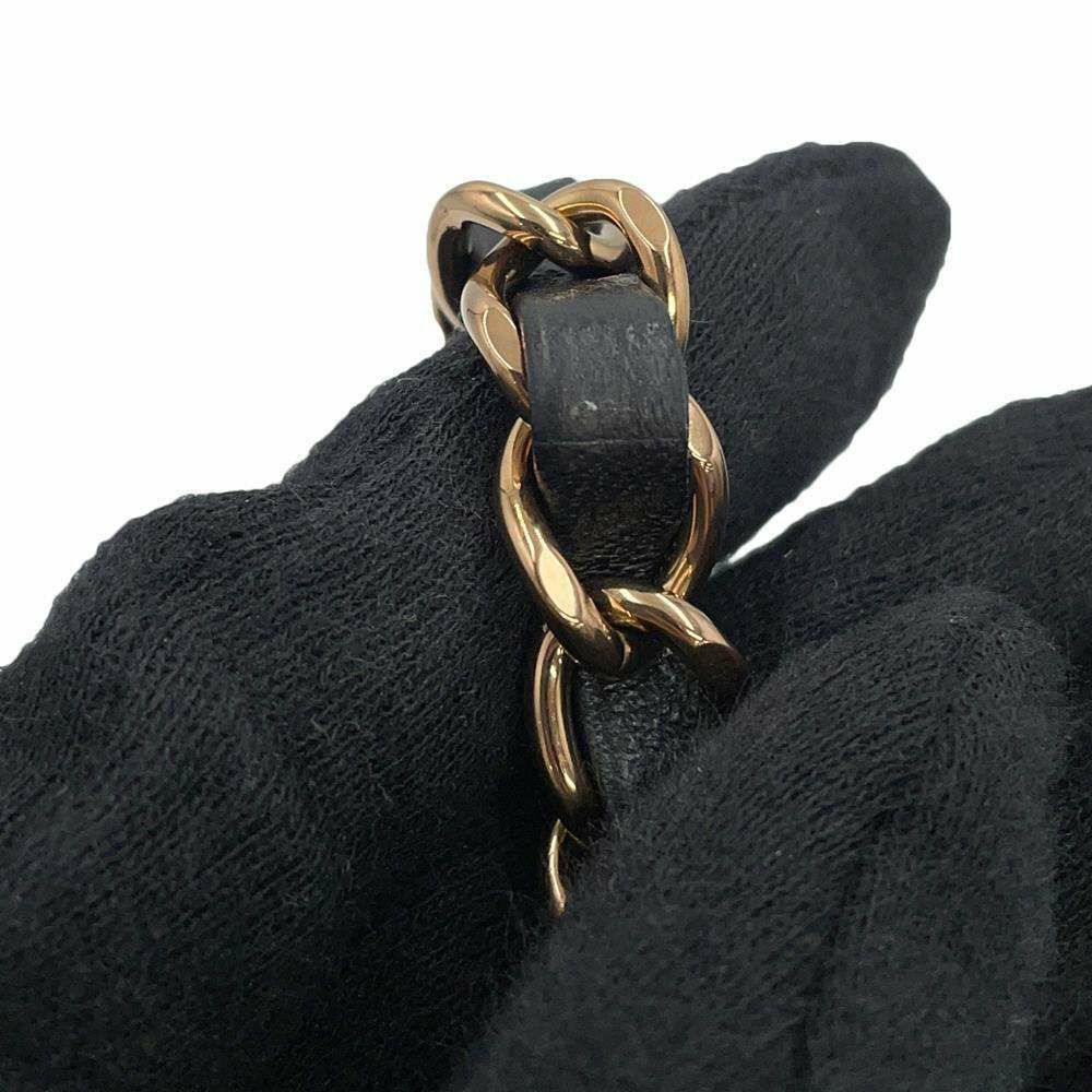 シャネル チェーンショルダーバッグ ミニ マトラッセ 20 ココマーク ラムスキン A69900 CHANEL ミニ フラップ 黒