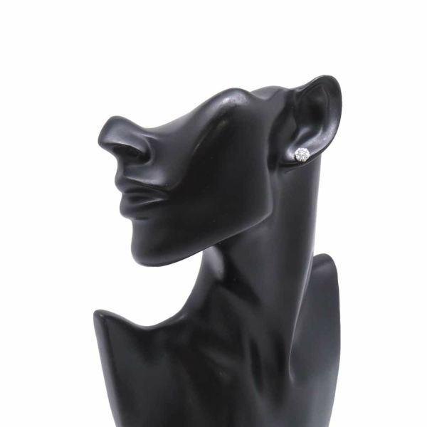 ヴァンクリーフ&アーペル ピアス フルーレット ピアス ダイヤモンド 14P K18WGホワイトゴールド Van Cleef & Arpels