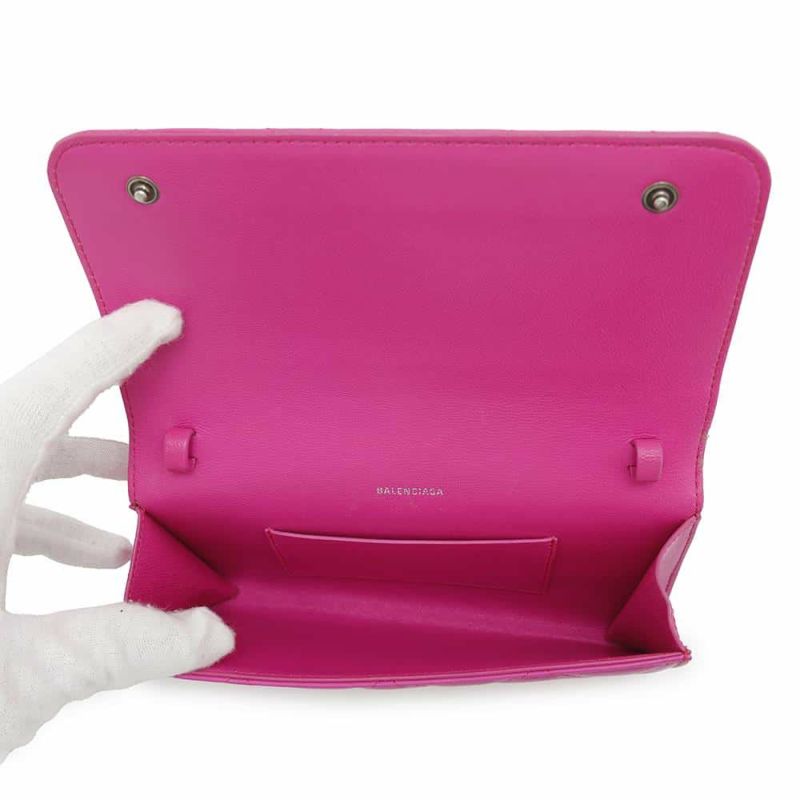 バレンシアガ ショルダーバッグ キルティング 616367 BALENCIAGA バッグ スマホホルダー