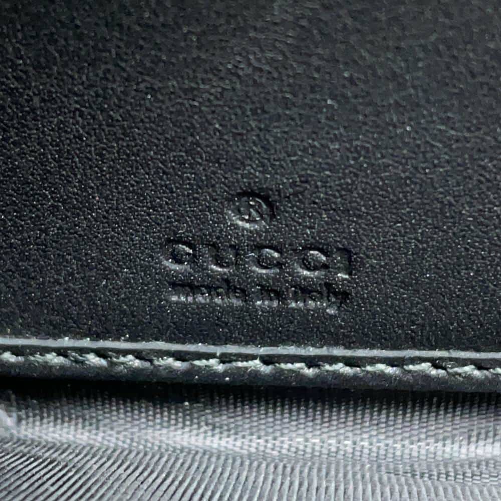 グッチ 長財布 GGスプリーム アラベスク 410102 GUCCI ラウンドファスナー 財布 黒