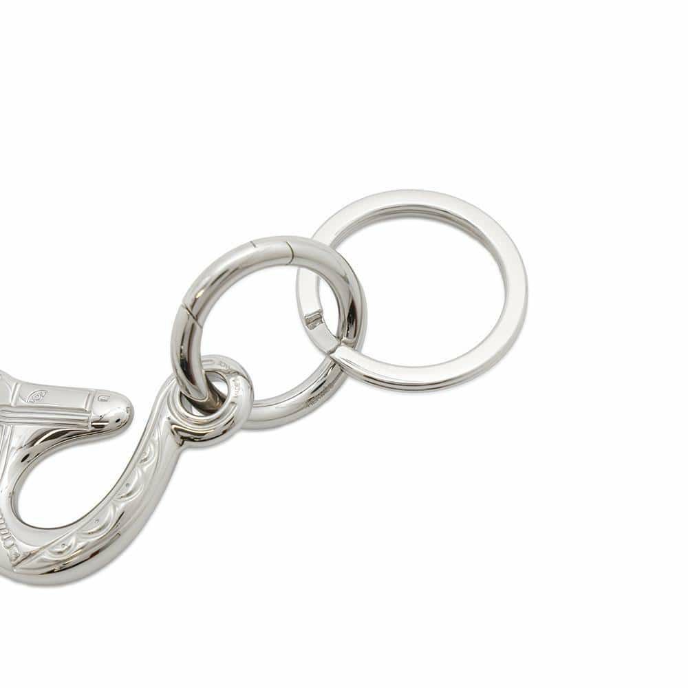 エルメス キーホルダー シュバル 花火師 メタル HERMES チャーム