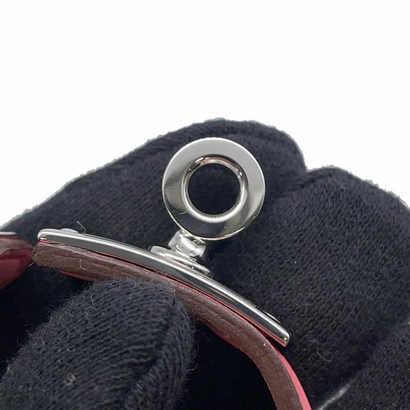 エルメス グローブホルダー ケリー ローズアザレ/シルバー金具 スイフト HERMES 手袋ホルダー