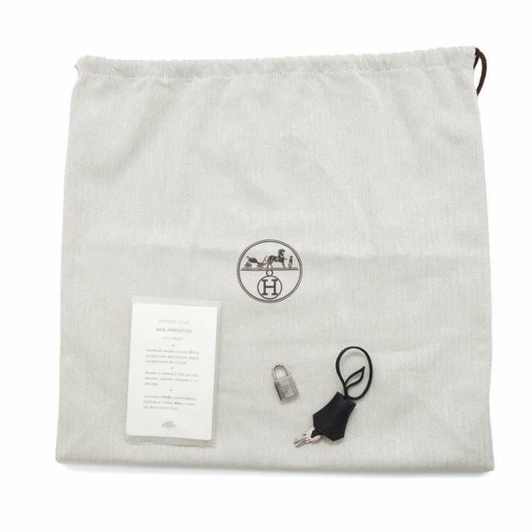 エルメス バーキン30 ブラック/シルバー金具 トゴ □N刻印 HERMES Birkin ハンドバッグ 黒