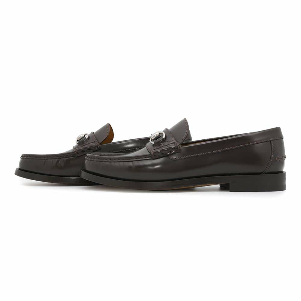 グッチ ローファー ホースビット レザー メンズサイズ9 GUCCI 靴