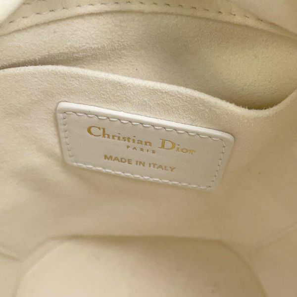 クリスチャン・ディオール ハンドバッグ ヴァイヴ バケット マイクロ S6250OSGQ Christian Dior バッグ ショルダーバッグ 白