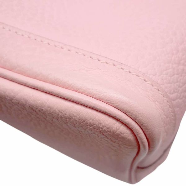 エルメス トートバッグ ガーデンパーティPM ローズサクラ/シルバー金具 カントリー T刻印