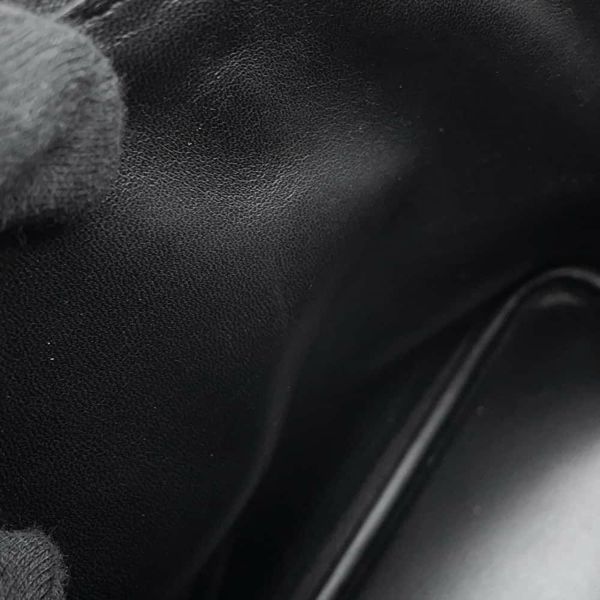 エルメス ボリード1923 ミニ ブラック/ゴールド金具 シェブルミゾル A刻印 2wayショルダー 黒