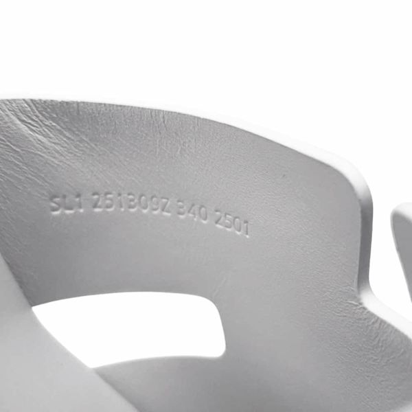 エルメス サンダル エズ 30 Eze レザー レディースサイズ34 HERMES 靴 白