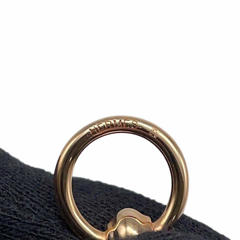 エルメス スカーフリング ツイリーリング ベル ピンクゴールド金具 HERMES アクセサリー 鈴