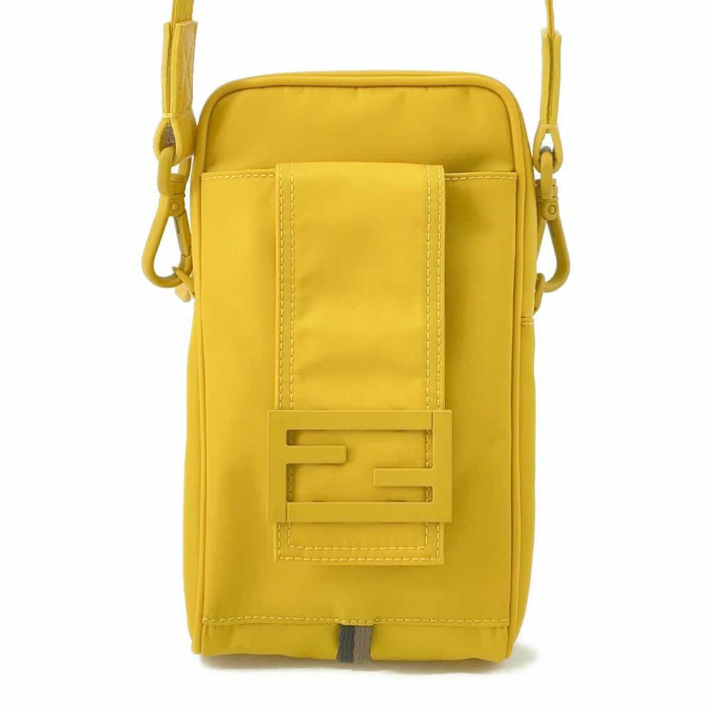 フェンディ フォンホルダー バゲット フォンポーチ ナイロン 7AS056 FENDI スマホケース