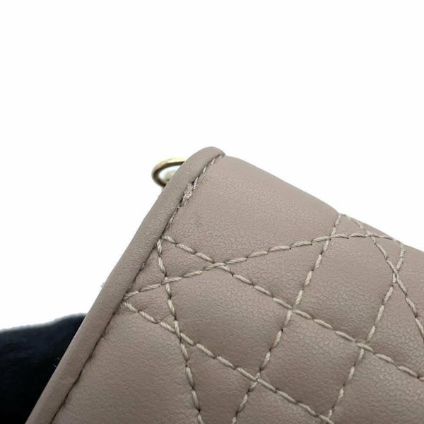 クリスチャン・ディオール 三つ折り財布 レディディオール ロータスウォレット カナージュ S0181ONMJ