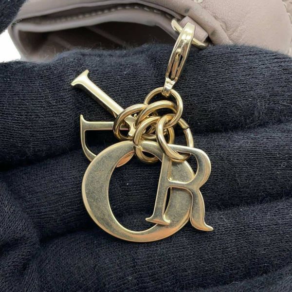 クリスチャン・ディオール 三つ折り財布 レディディオール ロータスウォレット カナージュ S0181ONMJ