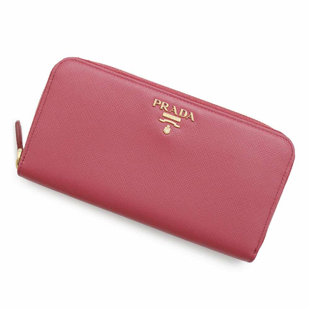 プラダ 長財布 サフィアーノ レザー 1ML506 PRADA 財布  ラウンドファスナー