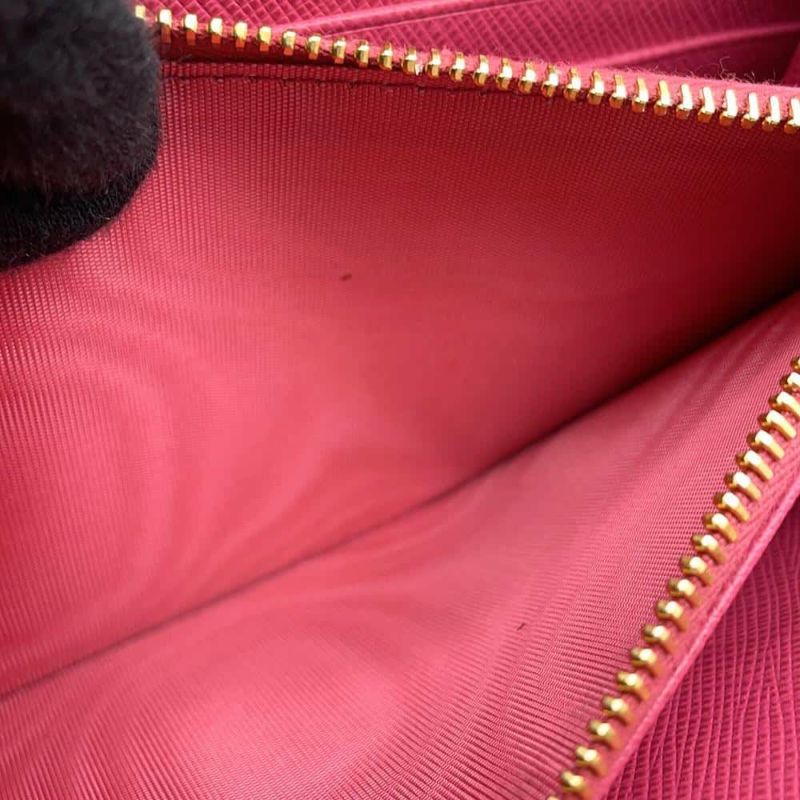 プラダ 長財布 サフィアーノ レザー 1ML506 PRADA 財布  ラウンドファスナー