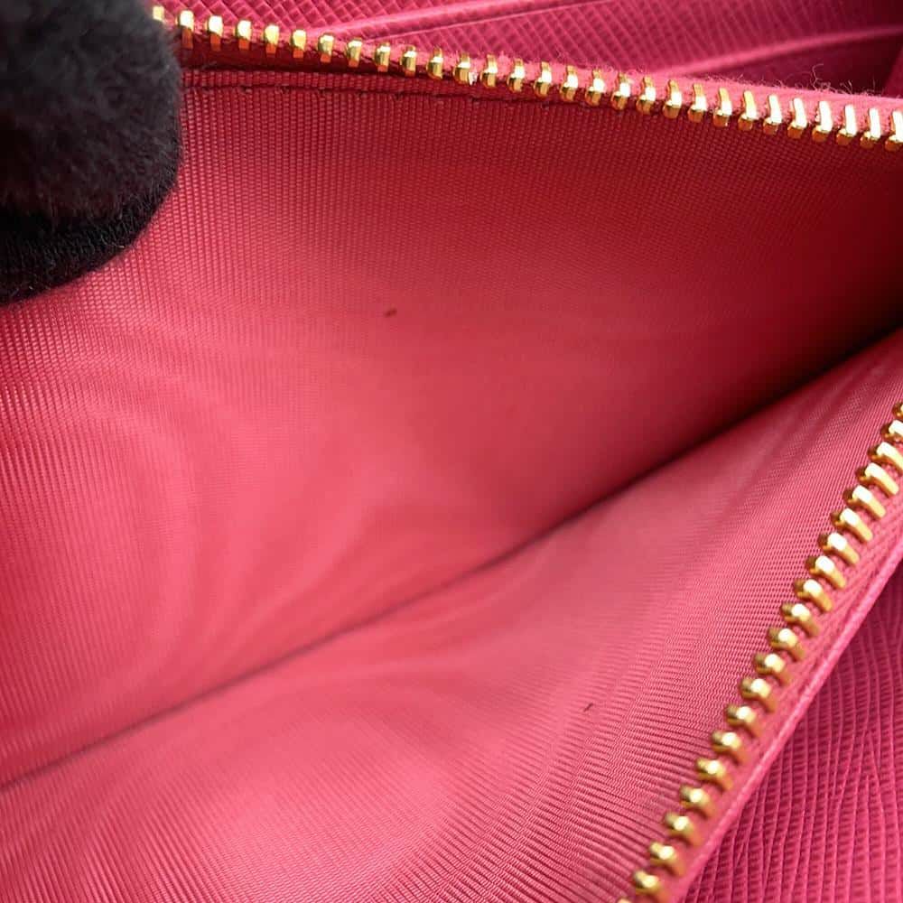 プラダ 長財布 サフィアーノ レザー 1ML506 PRADA 財布  ラウンドファスナー