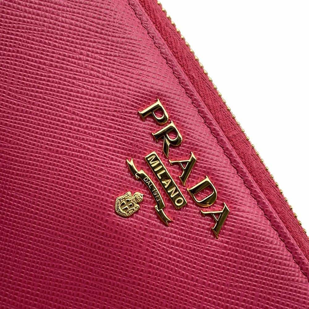 プラダ 長財布 サフィアーノ レザー 1ML506 PRADA 財布  ラウンドファスナー