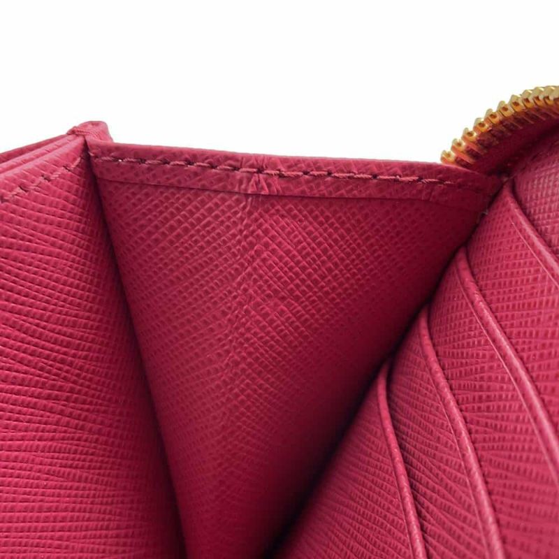 プラダ 長財布 サフィアーノ レザー 1ML506 PRADA 財布  ラウンドファスナー