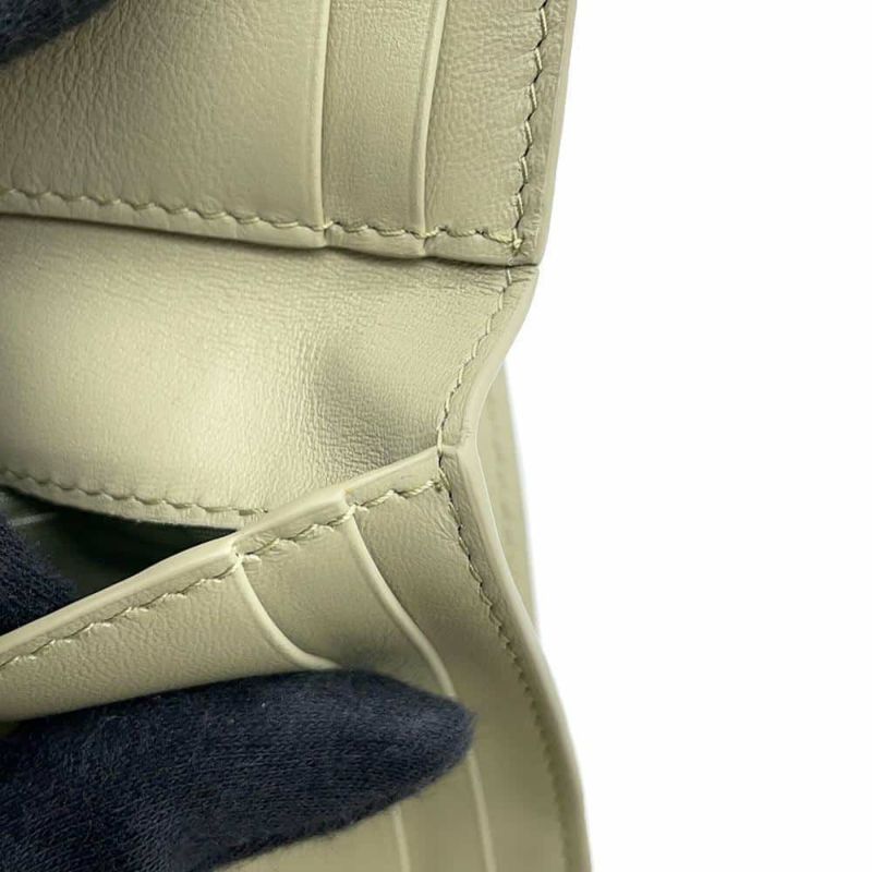 クリスチャン・ディオール 三つ折り財布 レディディオール ロータスウォレット カナージュ S0181OVRB 財布