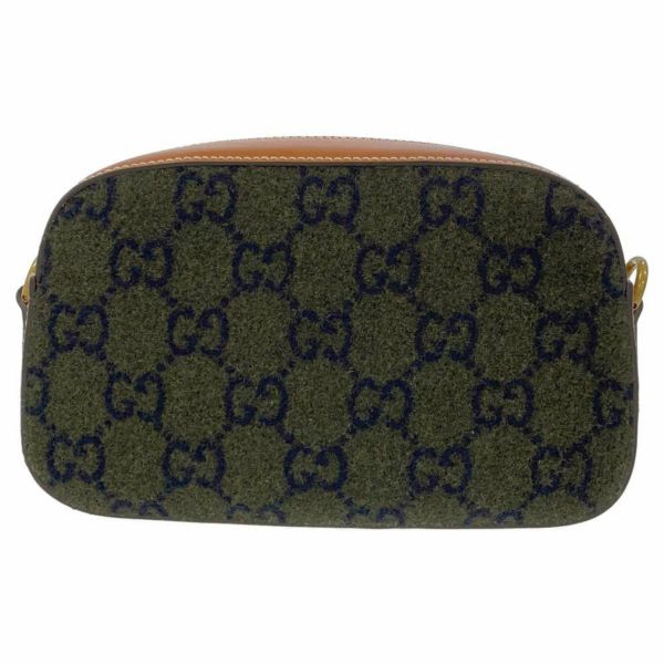 グッチ ショルダーバッグ スクリプトロゴ ウール レザー 671625 GUCCI バッグ