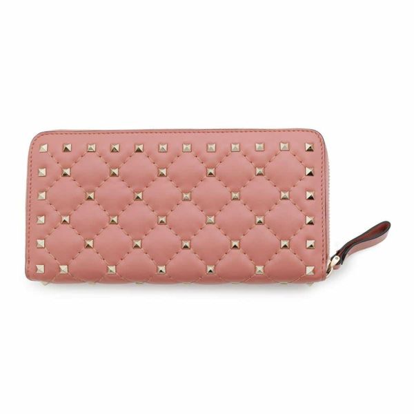 ヴァレンティノ・ガラヴァーニ 長財布 スタッズ ハートロングウォレット PW0P0P00QVX VALENTINO 財布