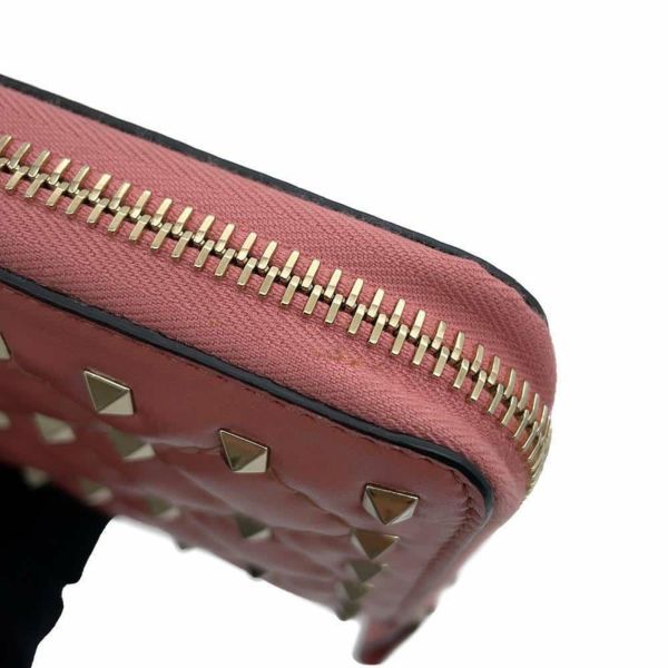 ヴァレンティノ・ガラヴァーニ 長財布 スタッズ ハートロングウォレット PW0P0P00QVX VALENTINO 財布