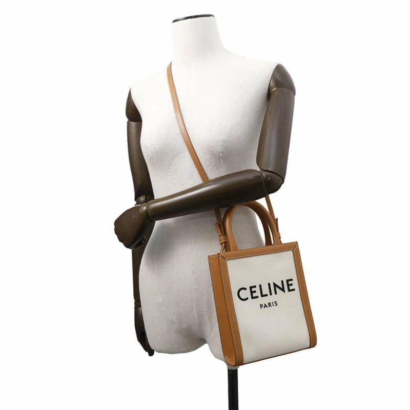セリーヌ ハンドバッグ バーティカルカバ ミニ ロゴ 193302 CELINE 2way