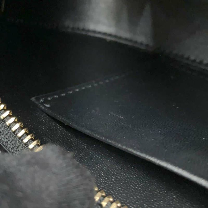 セリーヌ ショルダーバッグ ミディアム ティリー トリオンフ カーフレザー 115703 CELINE 黒 ワンショルダー