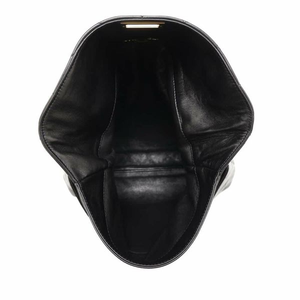 シャネル チェーンショルダーバッグ マトラッセ 2.55 ラムスキン A16522 CHANEL 黒