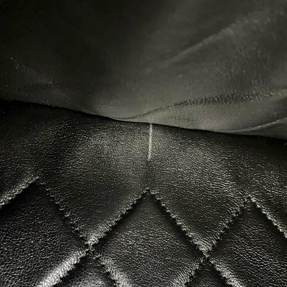 シャネル チェーンショルダーバッグ マトラッセ 2.55 ラムスキン A16522 CHANEL 黒