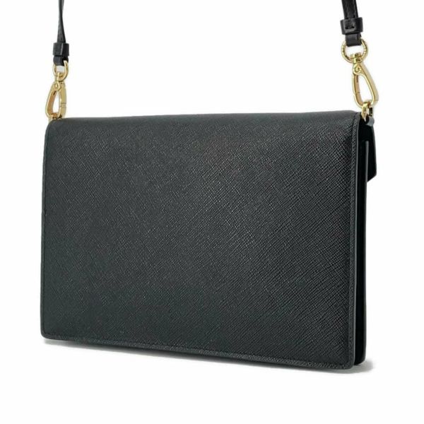 プラダ ショルダーバッグ サフィアーノレザー 1BP020 PRADA バッグ 黒
