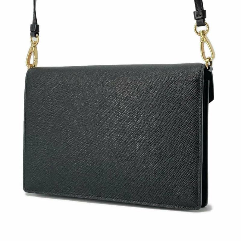 プラダ ショルダーバッグ サフィアーノレザー 1BP020 PRADA バッグ 黒