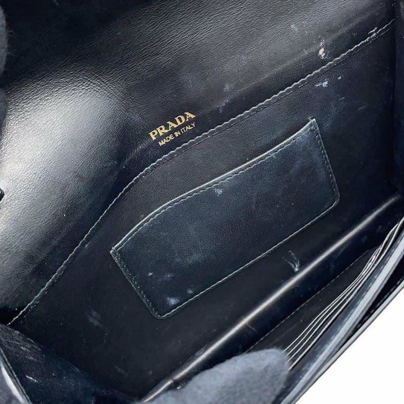 プラダ ショルダーバッグ サフィアーノレザー 1BP020 PRADA バッグ 黒