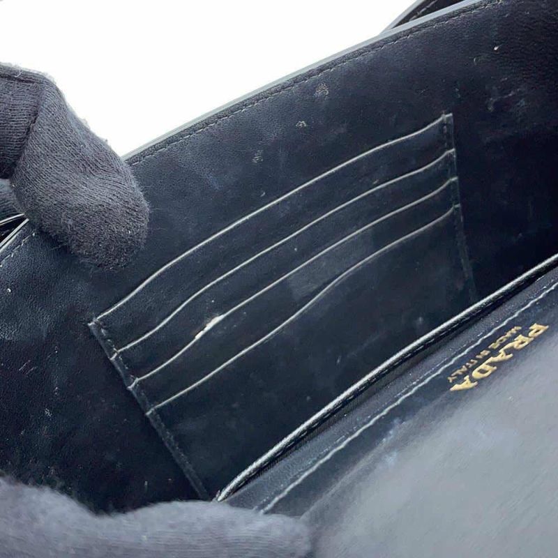 プラダ ショルダーバッグ サフィアーノレザー 1BP020 PRADA バッグ 黒