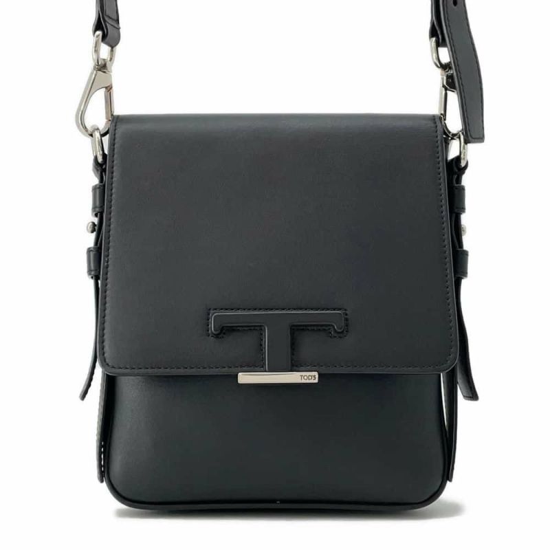 トッズ ショルダーバッグ Tタイムレス XBMTSIC0100RLXB999 TOD'S バッグ 黒