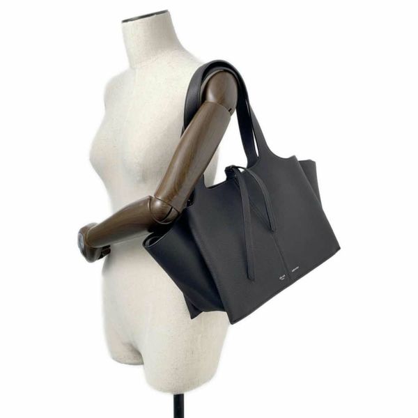 セリーヌ トートバッグ トライフォールド スモール 179043 CELINE バッグ 黒