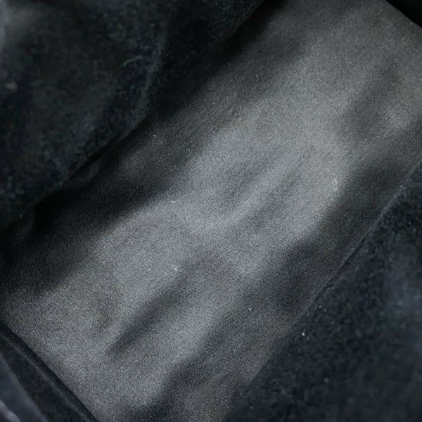 ミュウミュウ ハンドバッグ エンボスロゴ レザー 5BA243 Miu Miu 2wayショルダーバッグ 黒