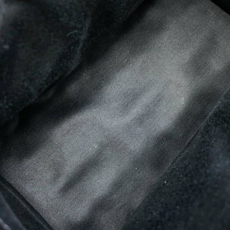 ミュウミュウ ハンドバッグ エンボスロゴ レザー 5BA243 Miu Miu 2wayショルダーバッグ 黒