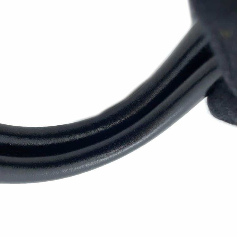 ミュウミュウ ハンドバッグ エンボスロゴ レザー 5BA243 Miu Miu 2wayショルダーバッグ 黒